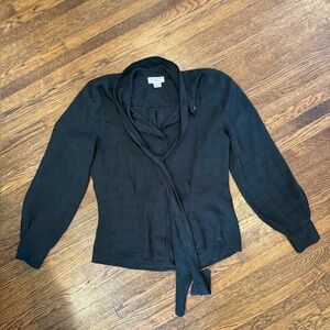 Vintage Christian Dior Separates 1980s 100% Button Down Shirt Size 10 (Medium)